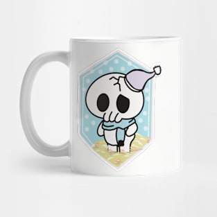 Snowy Day Skulls Mug